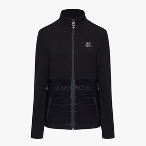 WINDPROOF FLARE KNIT OUTER(BLACK)