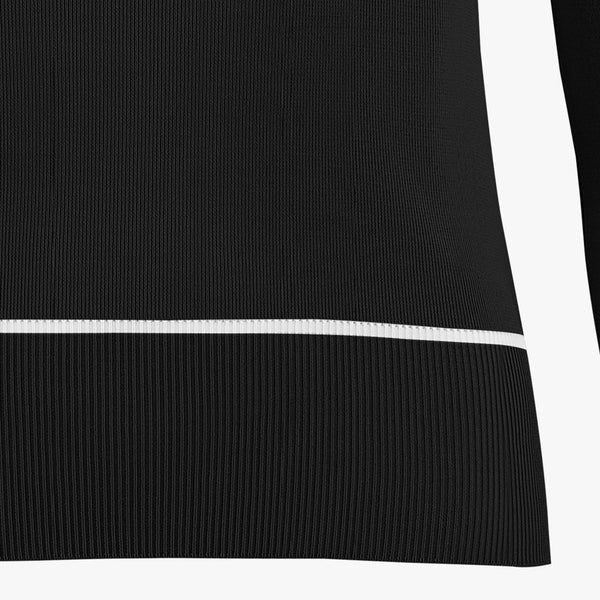 STAND COLLAR KNIT(BLACK)