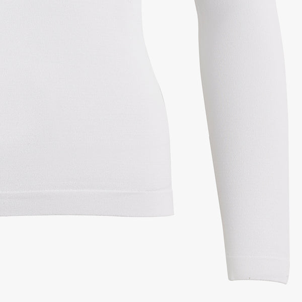 TURTLENECK DOUBLE COLLAR KNIT(WHITE)