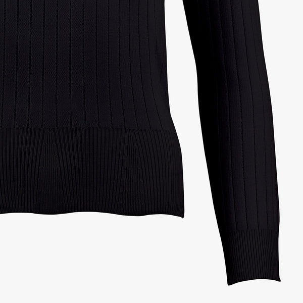 ROUND-NECK KNIT(BLACK)