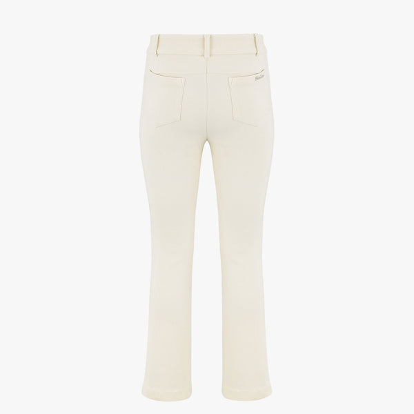 BOOTS CUT CORDUROY FLEECE PANTS (CREAM)