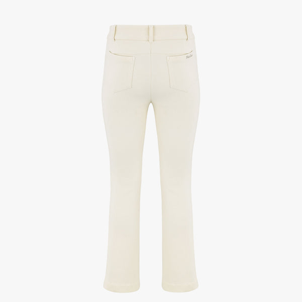 BOOTS CUT CORDUROY FLEECE PANTS (CREAM)