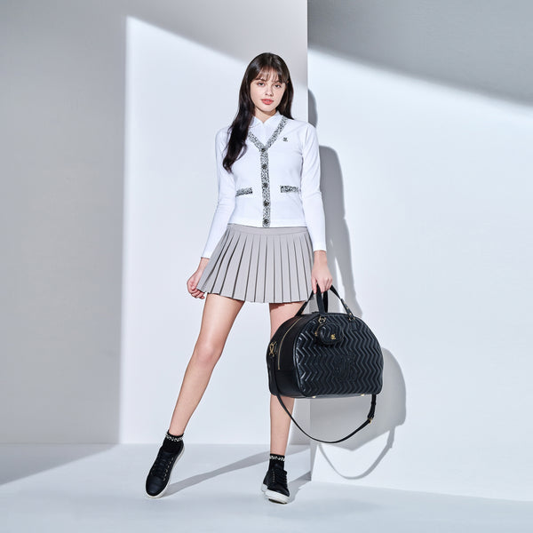 DANGO PLEATS SKIRT(BEIGE)