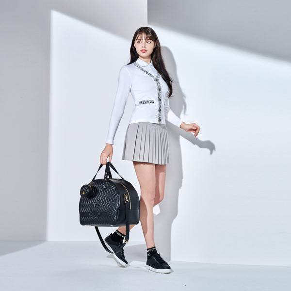 DANGO PLEATS SKIRT(BEIGE)