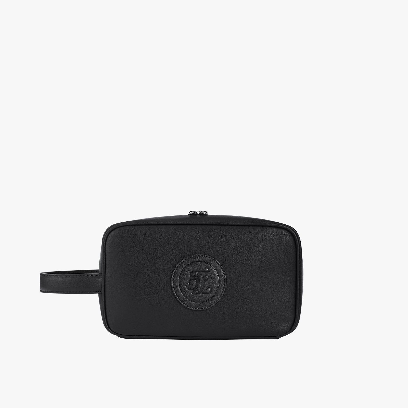 MEN'S LOGO POUCH(BLACK)