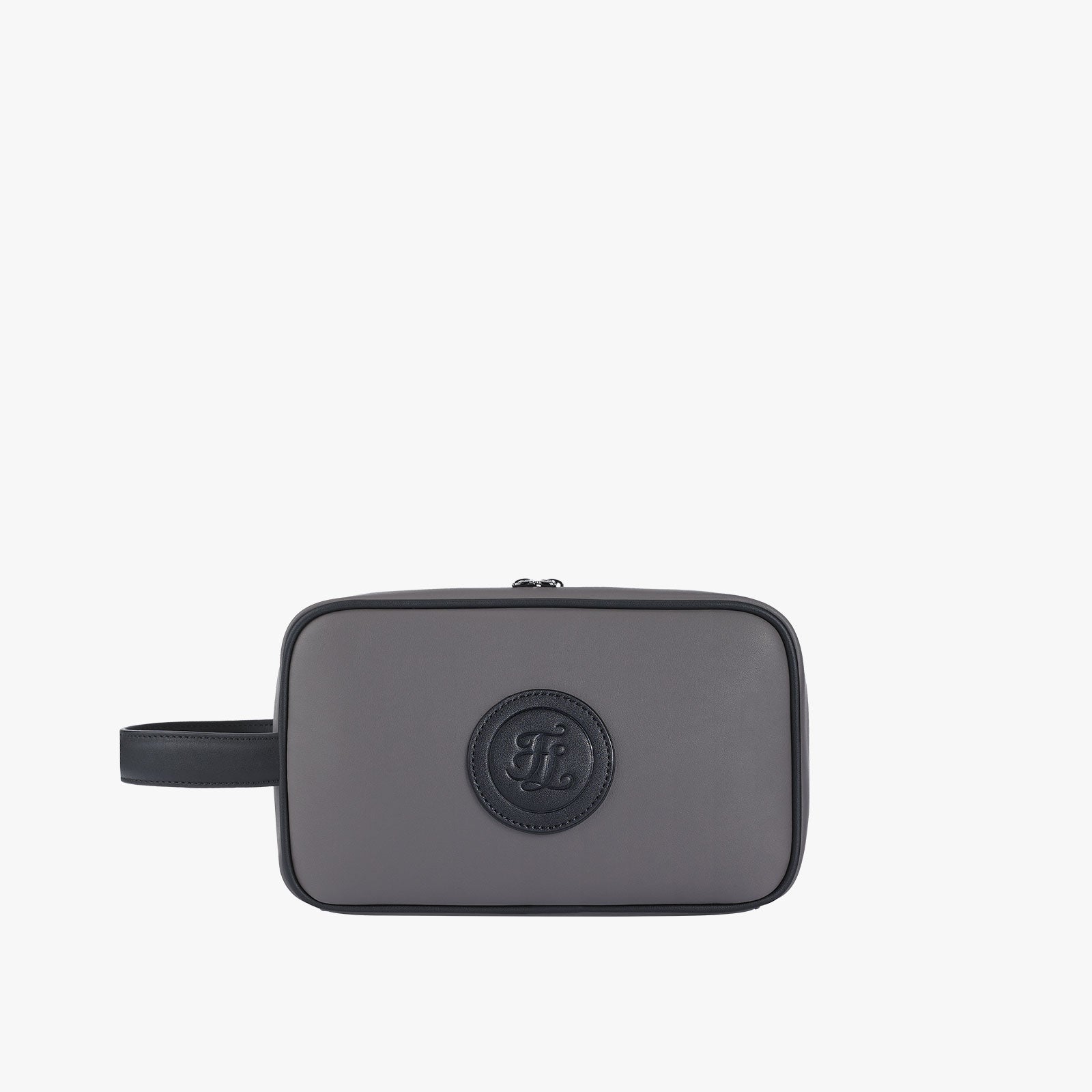 MEN'S LOGO POUCH(BROWN)