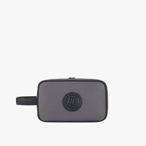 MEN'S LOGO POUCH(BROWN)
