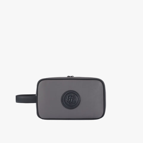 MEN'S LOGO POUCH(BROWN)