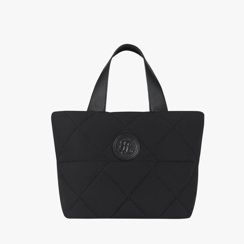 PADDING TOTE BAG(BLACK)