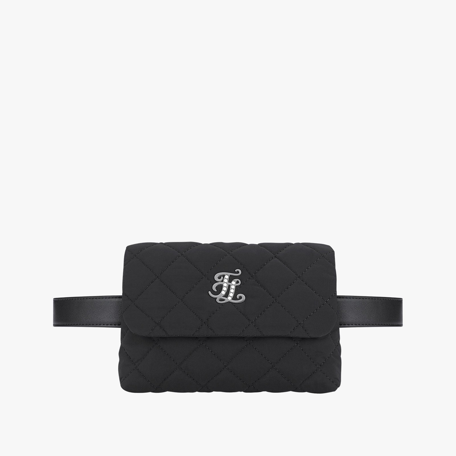 QUILTING BELT SET BLET BAG(BLACK)