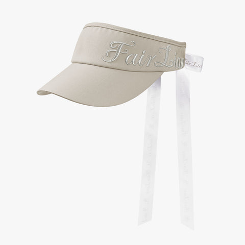 LOGO WIDE VISOR(BEIGE)
