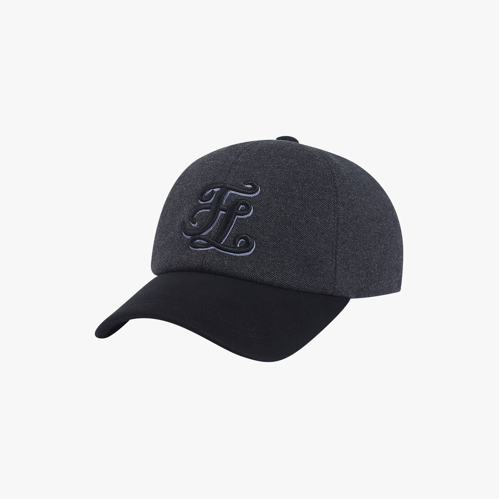MEN'S BALL CAP FAUX LEATHER(GRAY)