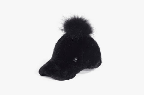 Fur Ball Cap (Black)