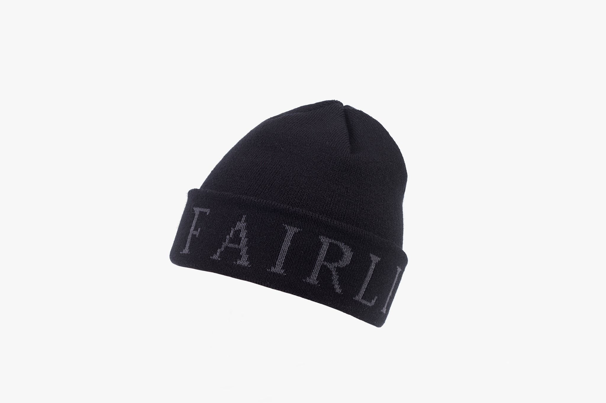 MEN'S Logo Jacquard Beanie (BLACK)