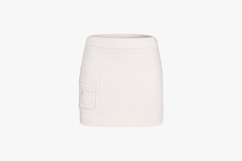 Fl Comfy Pearl Point Skirt (Beige)