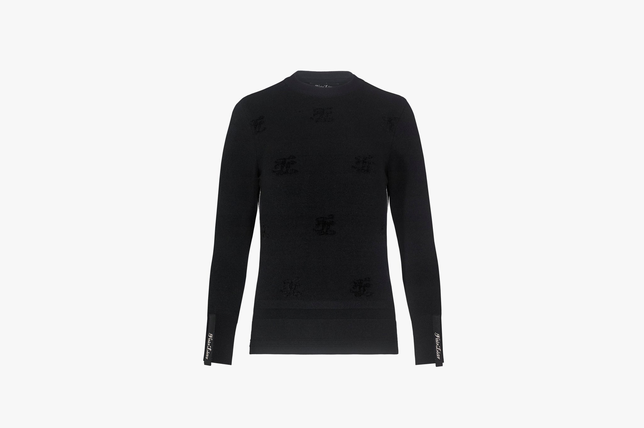 Boucle Logo Knit (Black)