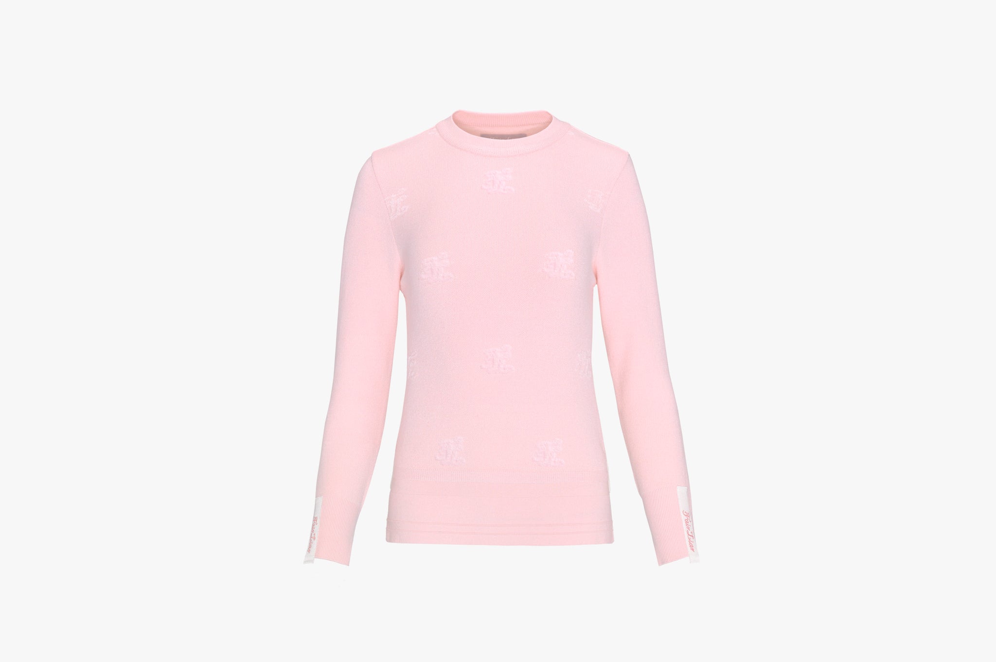 Boucle Logo Knit (Pink Coral)