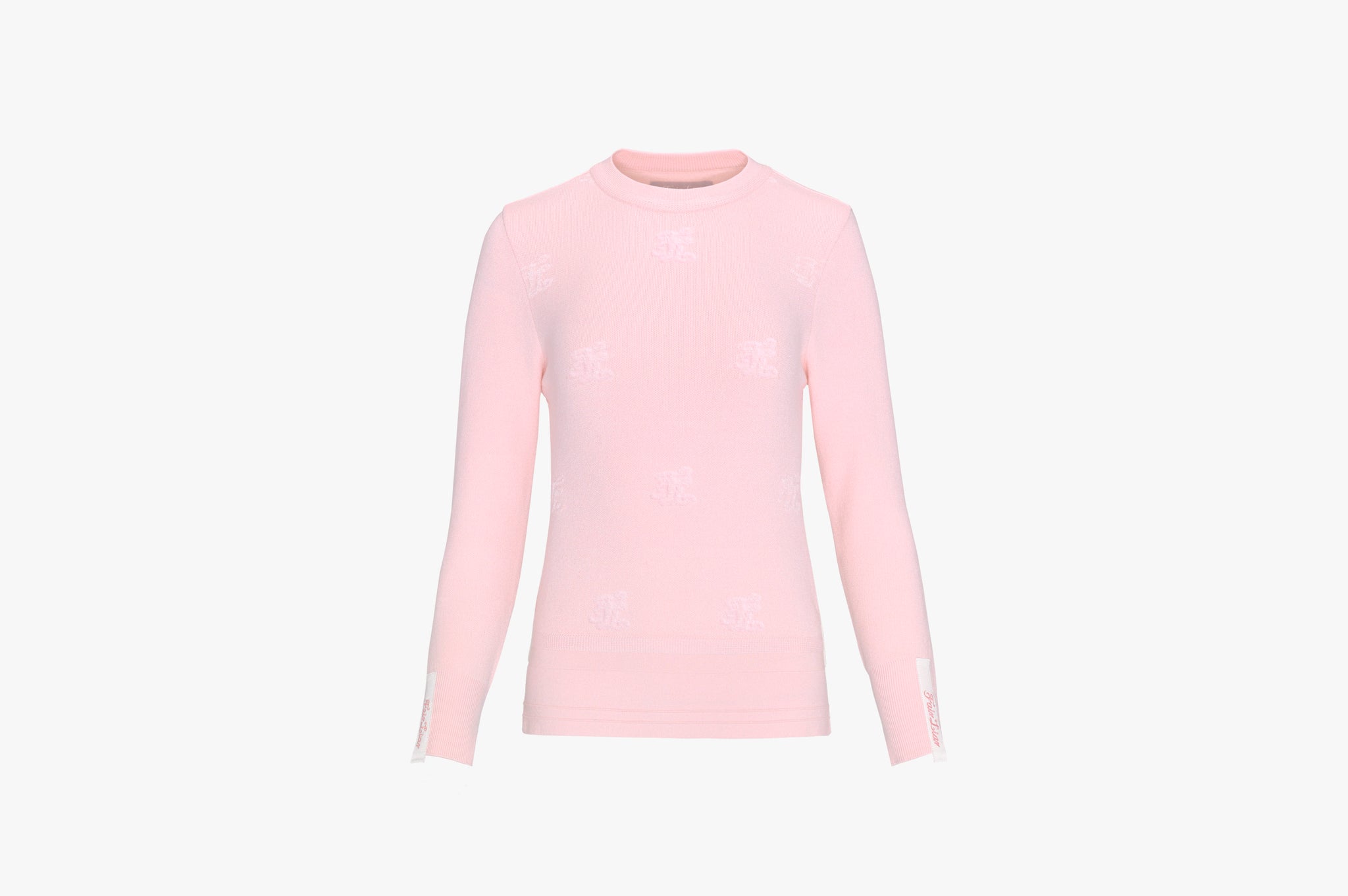 Boucle Logo Knit (Pink Coral)
