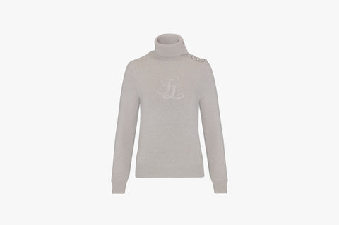 HIGHNECK WINDPROOF KNIT (BEIGE)