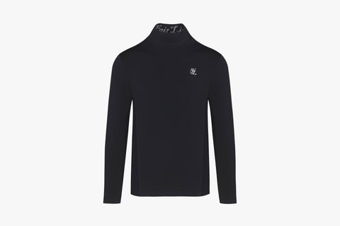 MEN'S Half Neck T Shirt (Black)