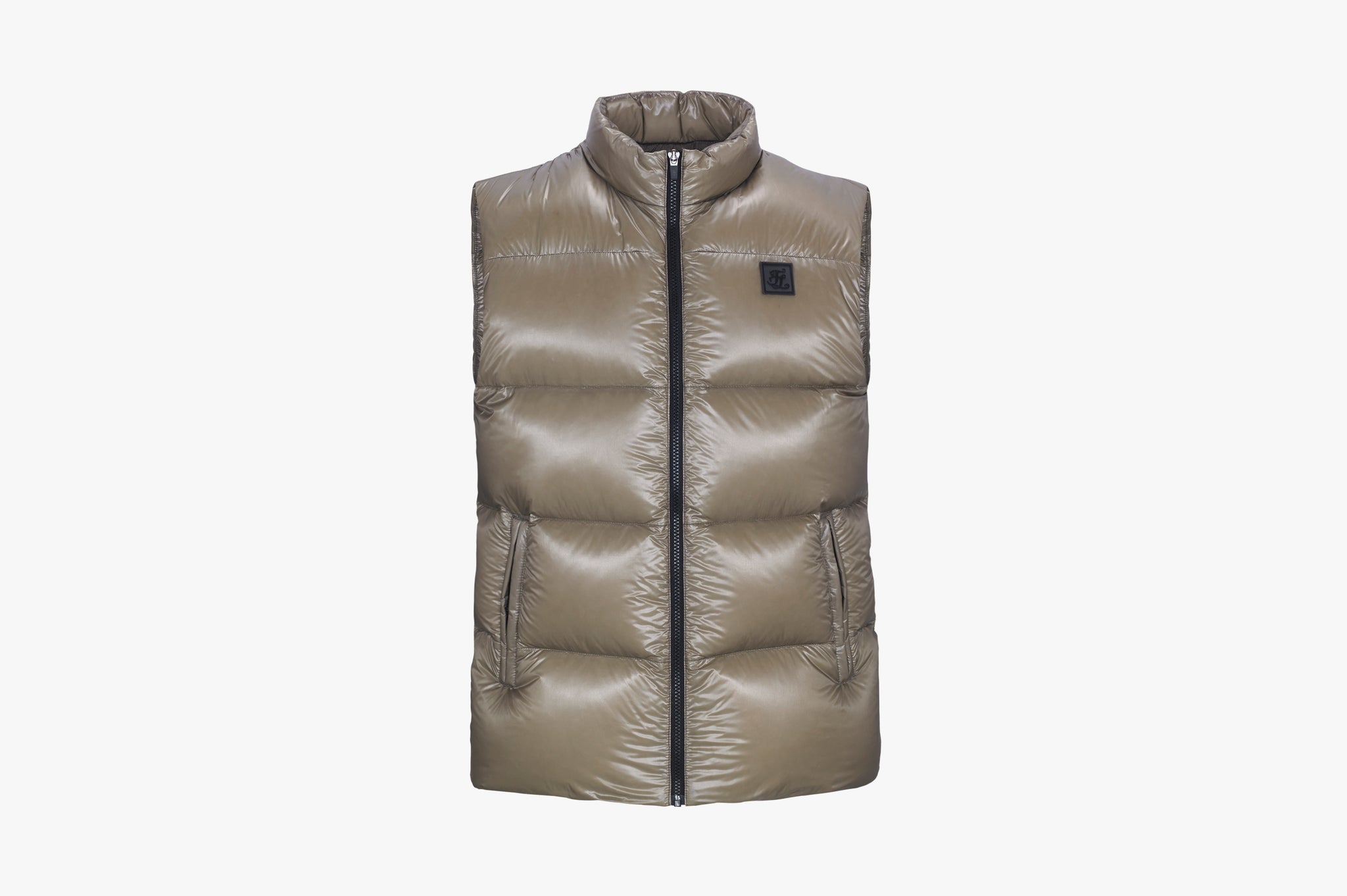 MEN'S Heavy Down Vest (Beige)