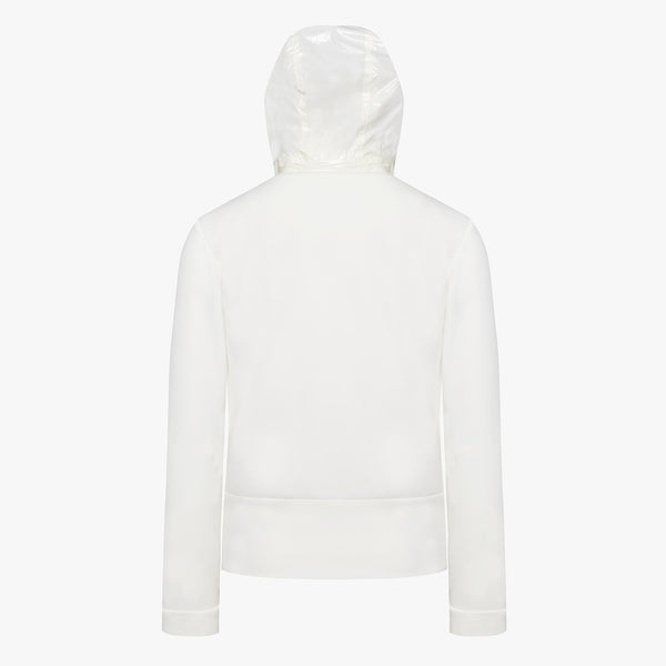 NEOPRENE ZIP-UP HOODIE(IVORY)