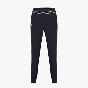 HALF JOGGER STRETCH PANTS(BLACK)