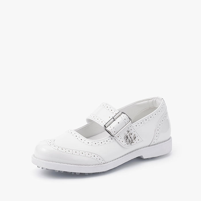 MARY-JANE GLOF SHOES(WHITE)