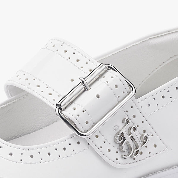 MARY-JANE GLOF SHOES(WHITE)