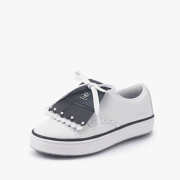 PEARL GILT GOLF SHOES(WHITE)