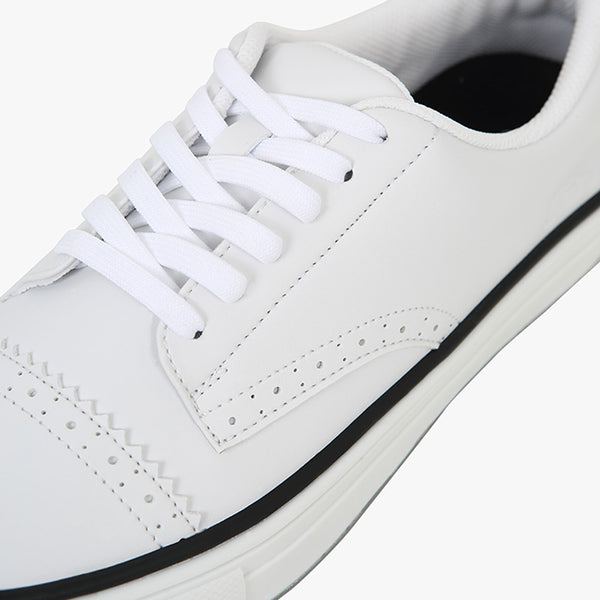 PEARL GILT GOLF SHOES(WHITE)