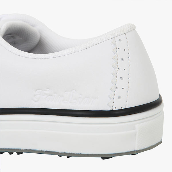 PEARL GILT GOLF SHOES(WHITE)