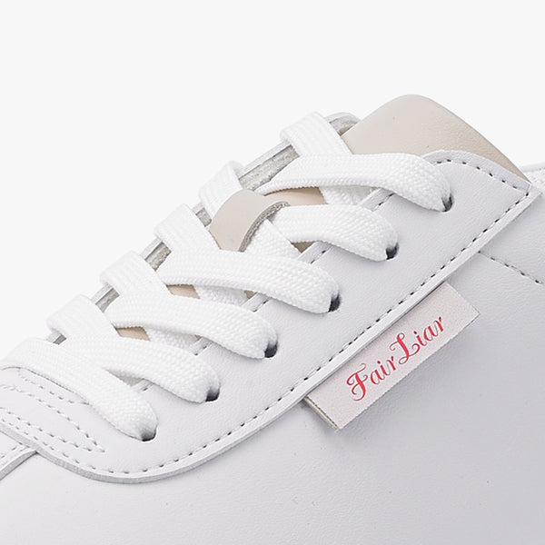 HEART SNEAKERS GOLF SHOES(WHITE)