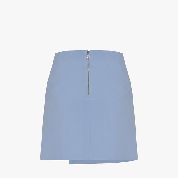 SLIM A-LINE SKIRT(CERAMICS BLUE)