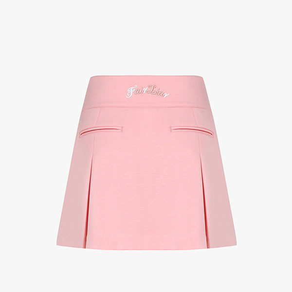 [FL COMFY] RIBBON SKIRT(PINK CHORAL)
