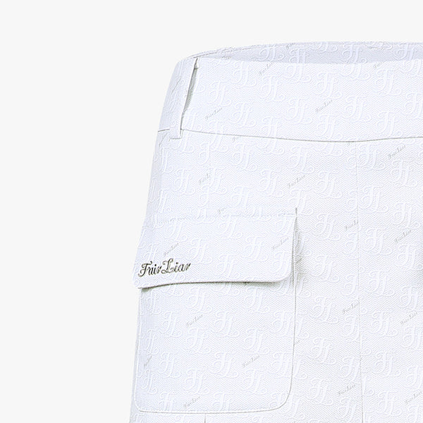 POCKET SHORTS(WHITE)