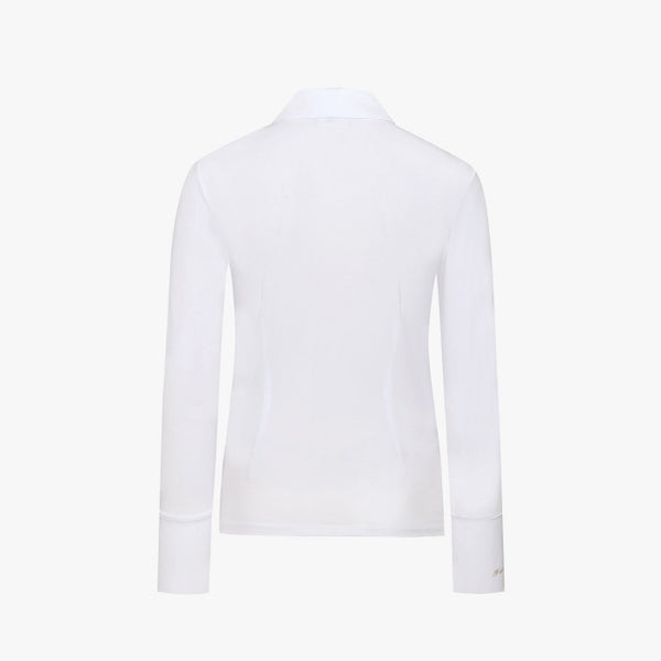 FRONT RIBBON T-SHIRT(WHITE)