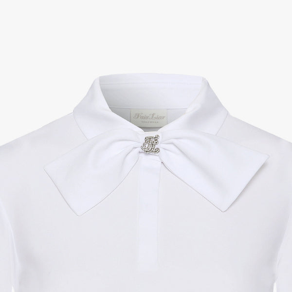 FRONT RIBBON T-SHIRT(WHITE)