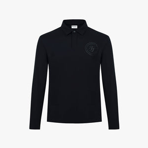 MEN'S TURTLENECK T-SHIRT(BLACK)