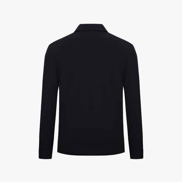 MEN'S TURTLENECK T-SHIRT(BLACK)