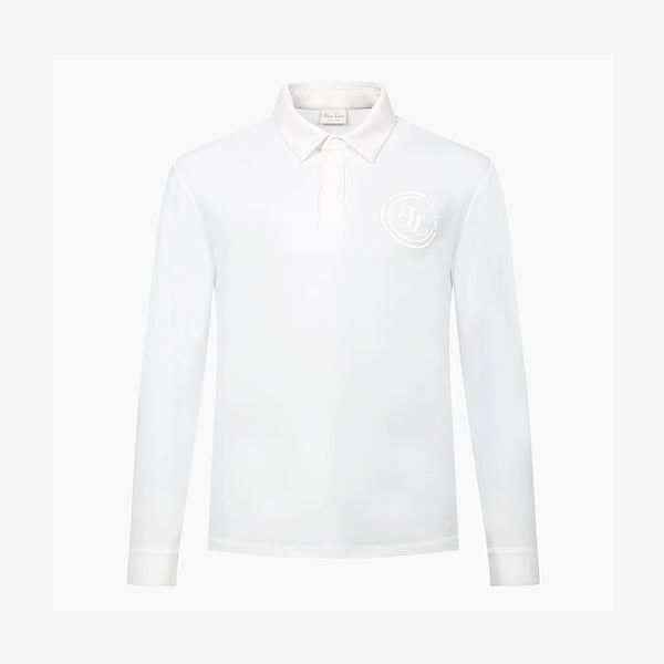 MEN'S TURTLENECK T-SHIRT(WHITE)