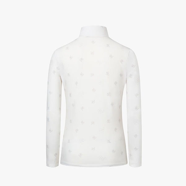 LOGO TURTLENECK T-SHIRT(IVORY)