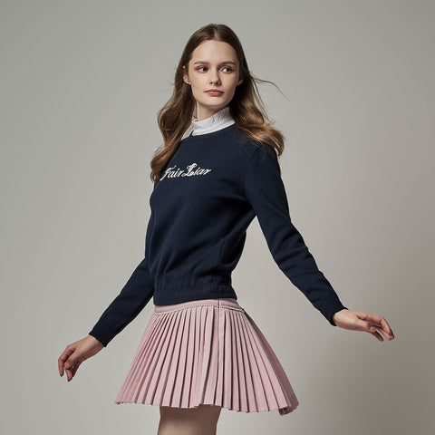 [FL SIGNATURE] PEARL FLARE PLEATED SKIRT(PINK CHORAL)