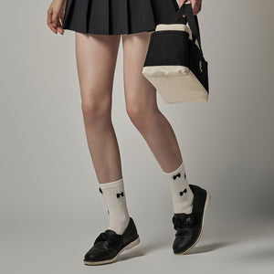 PEARL RIBBON MID SOCKS(REAM)
