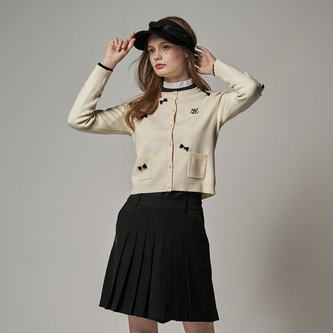 PLEATED CULOTTES(BLACK)