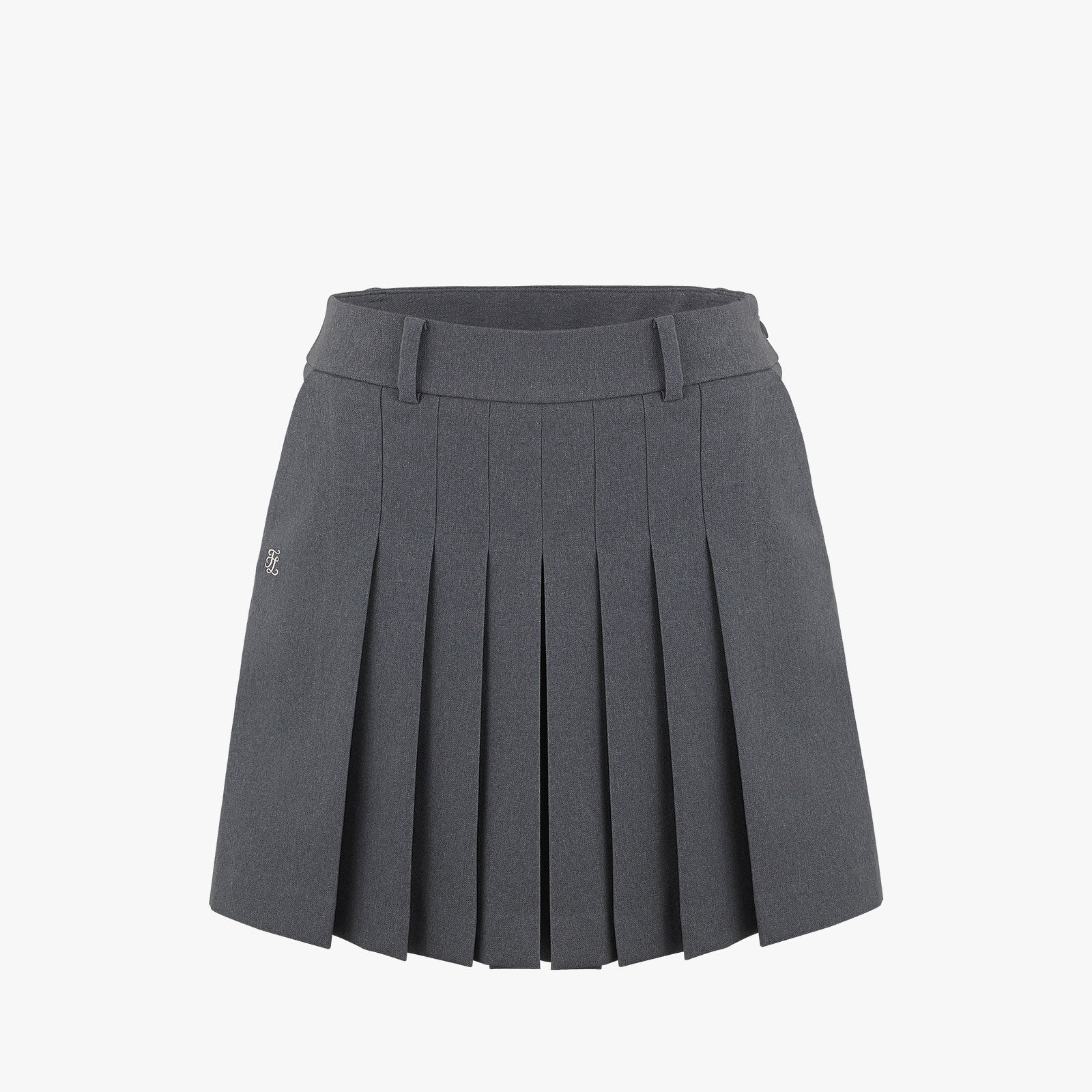 PLEATED CULOTTES(GRAY)