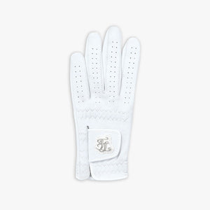 FL WAPPEN LAMBSKIN GLOVE(WHITE)