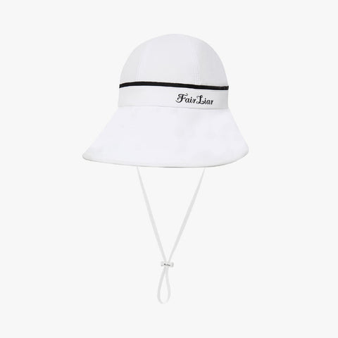 BACK SLIT HAT(WHITE)
