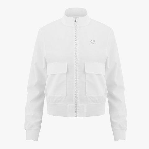 OUT-POCKET BLOUSON JUMPER(WHITE)