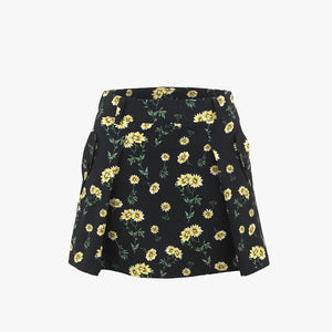 DAISY FLARE SKIRT(BLACK)